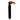 BRB BreachCap MOLLE Vertical Pouch - Black with Orange tip front